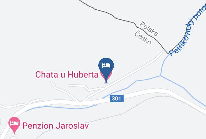 Trutnov - Chata U Huberta Maps