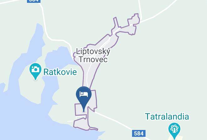 Liptovsky Mikulas - Chata U Jazera Maps