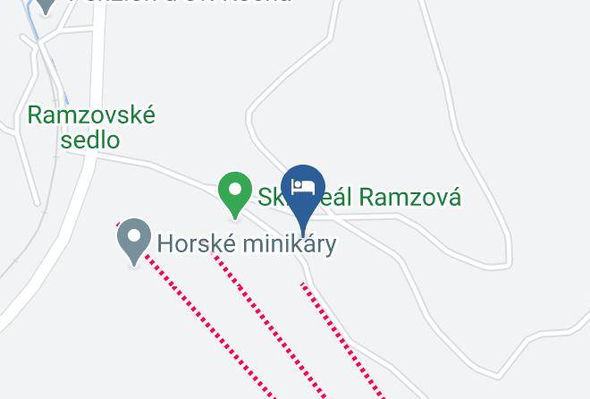 Chata U Lanove Drahy Map