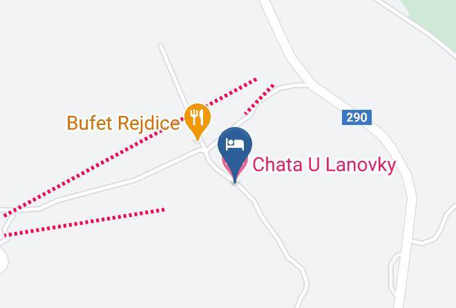 Chata U Lanovky Map