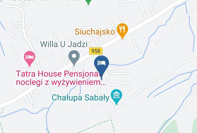 Tatrzanski - Chata U Slodkiego Drewniany Domek Na Wynajem Maps