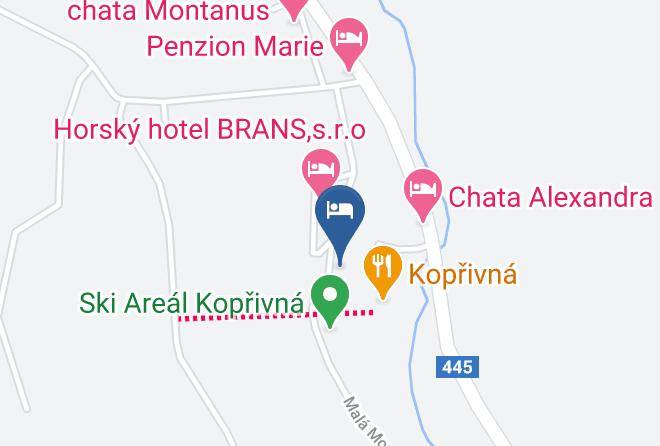 Bruntal - Chata U Vlastika Maps