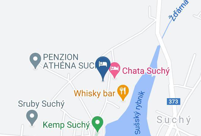 Blansko - Chata V Borkach Maps