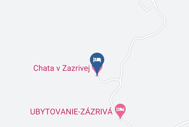 Dolny Kubin - Chata V Zazrivej Maps