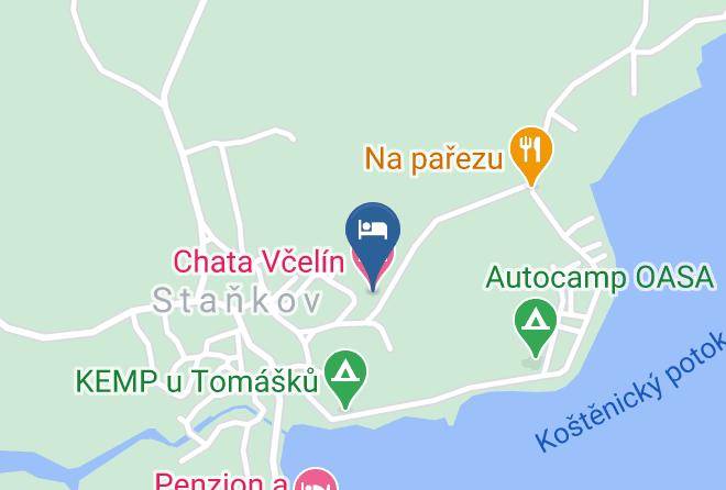 Jindrichuv Hradec - Chata Vcelin Maps