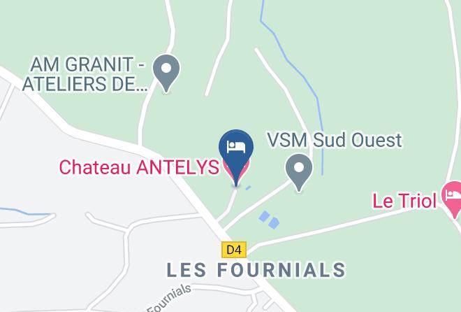 Tarn - Chateau Antelys Maps