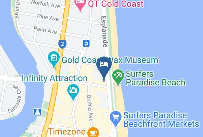 Gold Coast - Chateau Beachside Maps