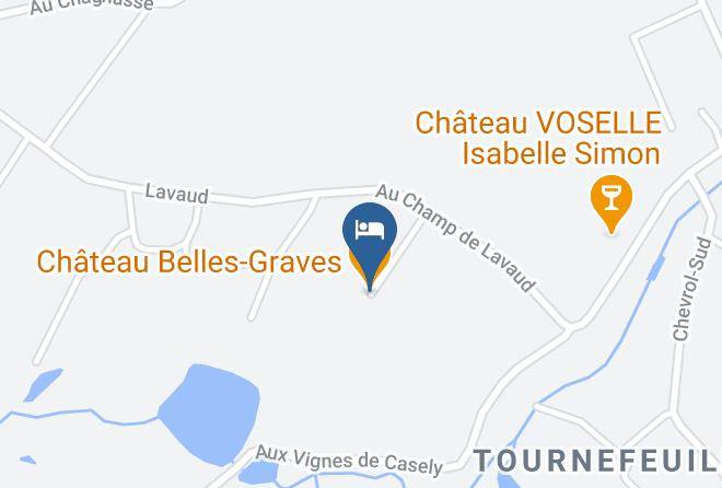 Chateau Belles Graves Map