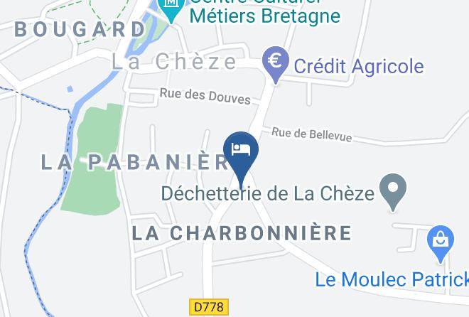Cotes D Armor - Chateau Bily Maps