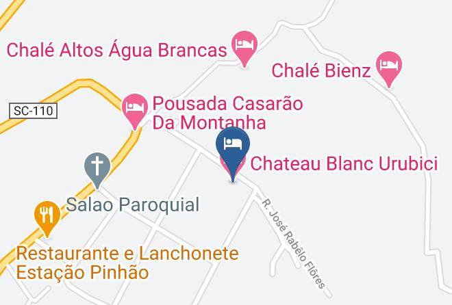 Urubici - Chateau Blanc Urubici Maps