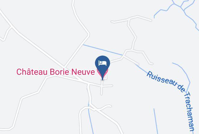 Aude - Chateau Borie Neuve Maps