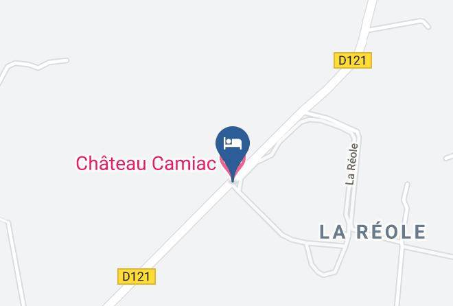 Gironde - Chateau Camiac Maps