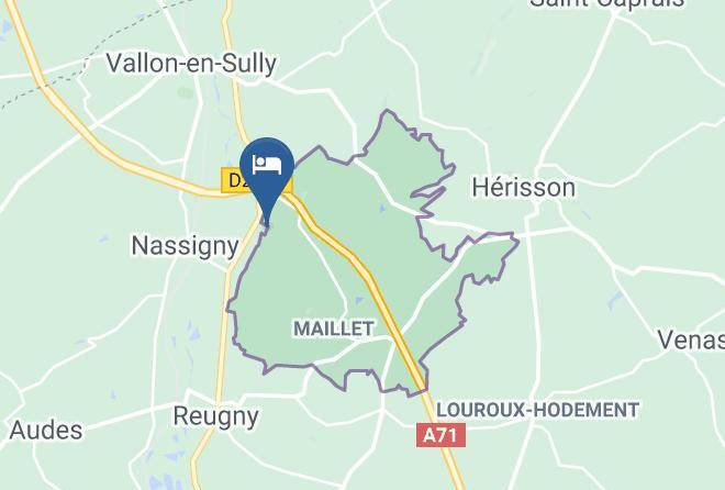 Allier - Chateau Champigny Maps