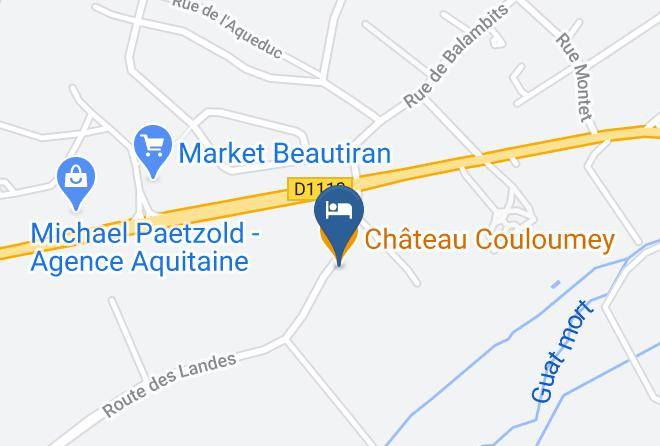Gironde - Chateau Couloumey Maps