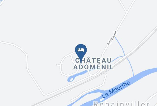 Meurthe Et Moselle - Chateau D'adomenil Restaurant Maps