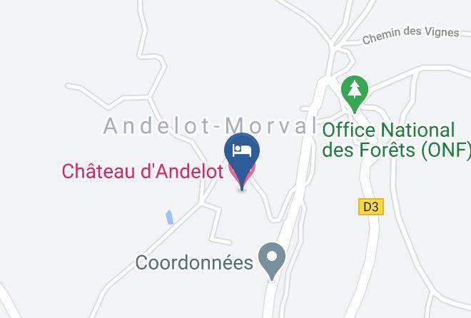 Jura - Chateau D'andelot Maps