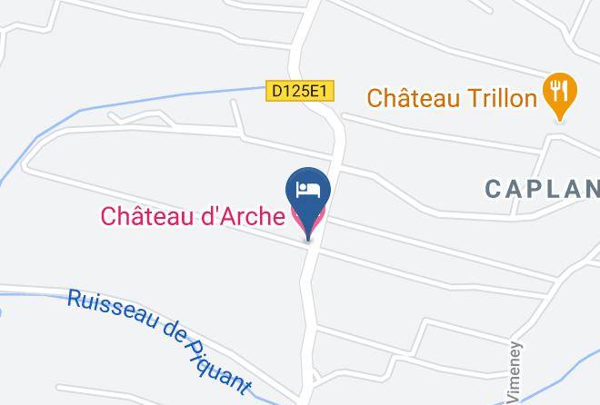 Gironde - Chateau D'arche Maps