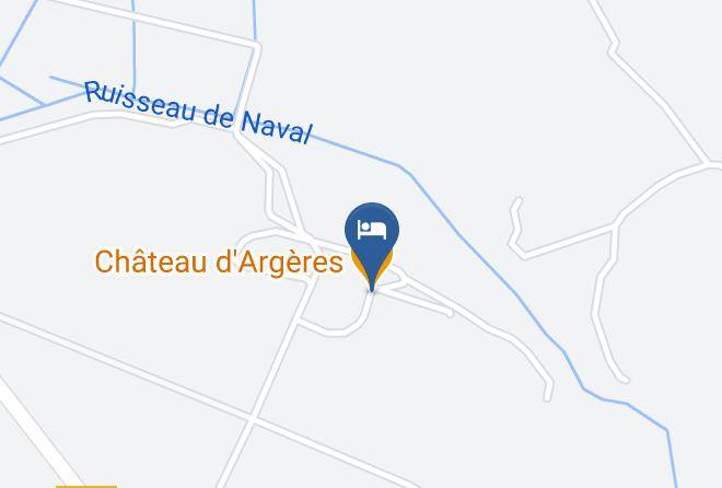 Chateau D'argeres Map