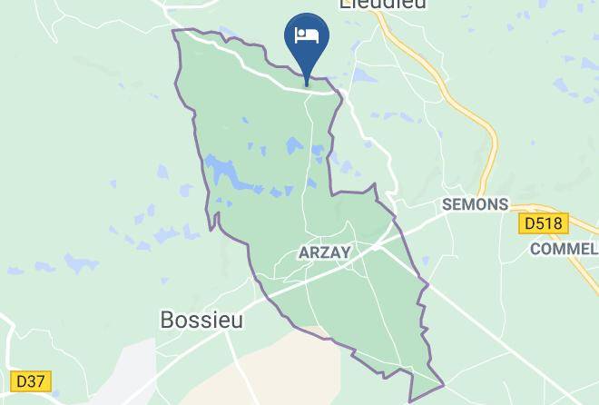 Isere - Chateau D'arzay Maps