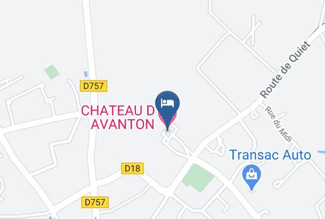 Vienne - Chateau D Avanton Sarl Maps