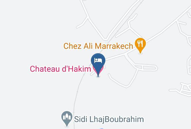 Marrakesh - Chateau D'hakim Maps