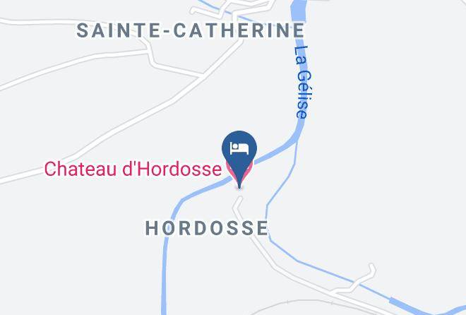 Lot Et Garonne - Chateau D'hordosse Maps