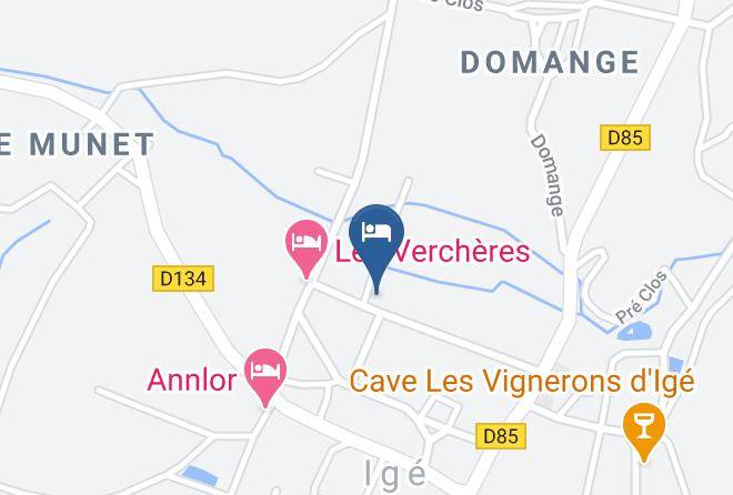 Saone Et Loire - Chateau D'ige Maps