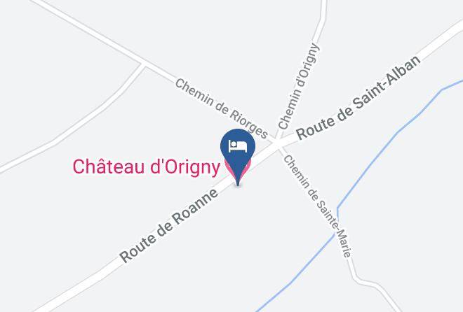 Loire - Chateau D'origny Maps