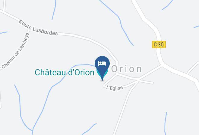 Pyrenees Atlantiques - Chateau D'orion Maps