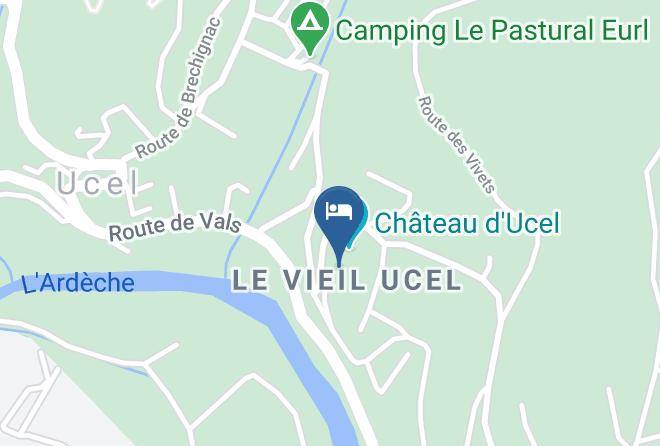 Ardeche - Chateau D'ucel Chambre D'hotes & Gites Maps
