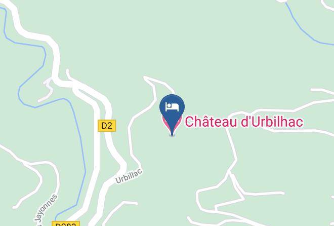 Ardeche - Chateau D'urbilhac Maps