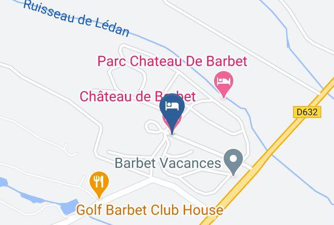 Gers - Chateau De Barbet Maps
