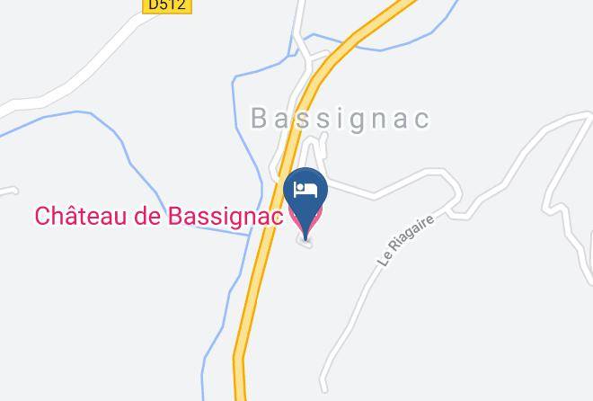 Cantal - Chateau De Bassignac Maps