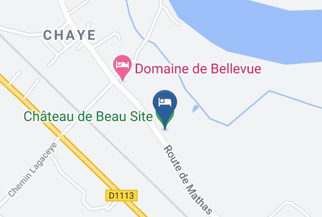 Gironde - Chateau De Beau Site Maps