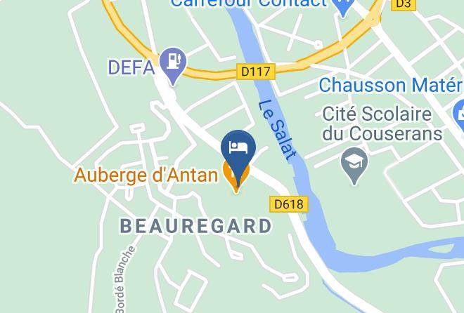 Ariege - Chateau De Beauregard Maps