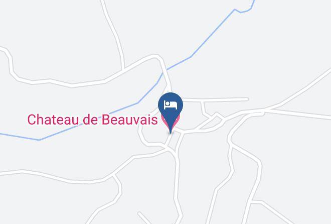 Creuse - Chateau De Beauvais Maps