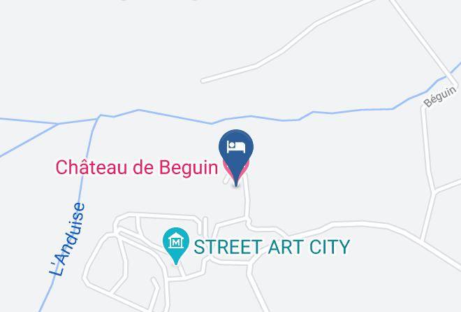 Allier - Chateau De Beguin Maps