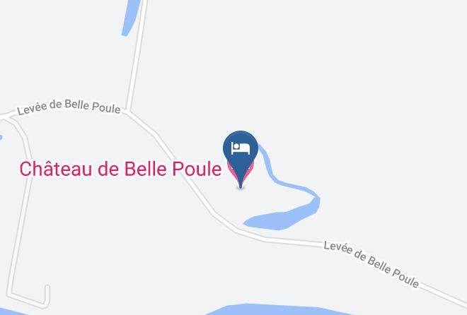 Maine Et Loire - Chateau De Belle Poule Maps