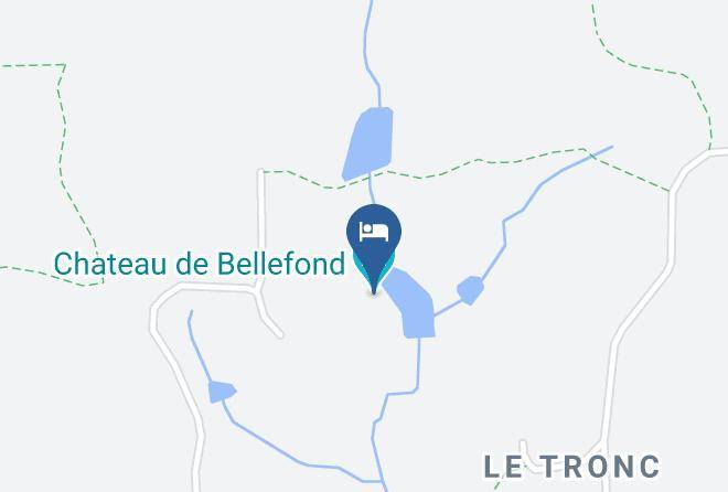 Correze - Chateau De Bellefond Maps
