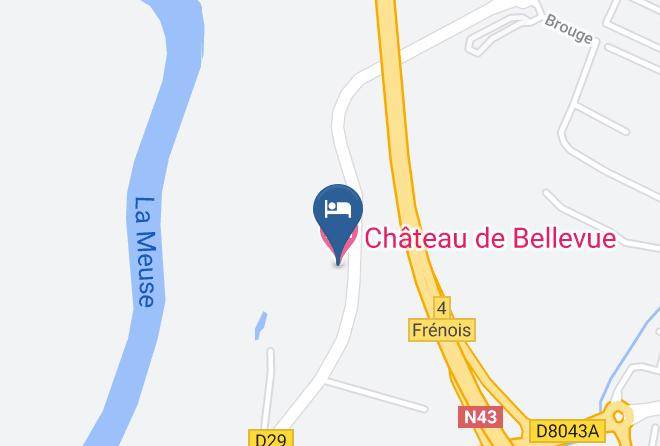 Chateau De Bellevue Map