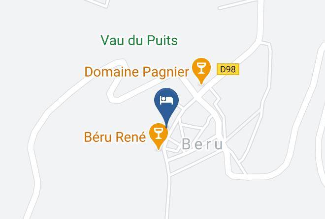 Yonne - Chateau De Beru Maps