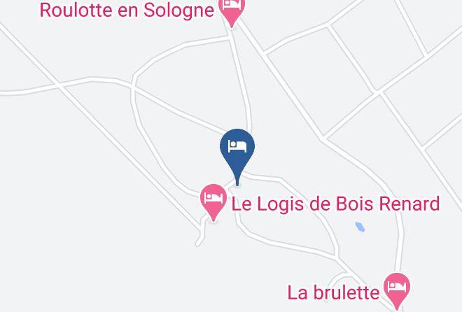 Loir Et Cher - Chateau De Bois Renard Maps