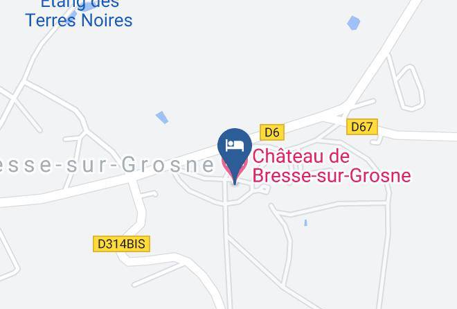 Saone Et Loire - Chateau De Bresse Sur Grosne Maps