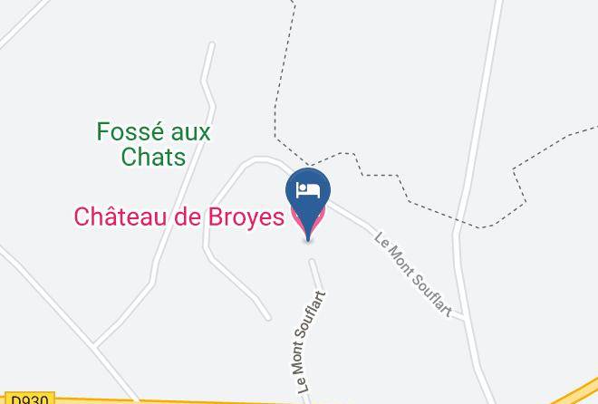 Oise - Chateau De Broyes Maps