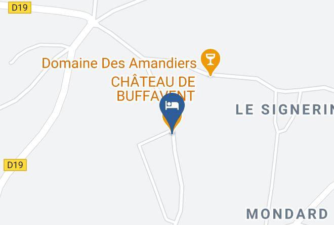 Rhone - Chateau De Buffavent Maps