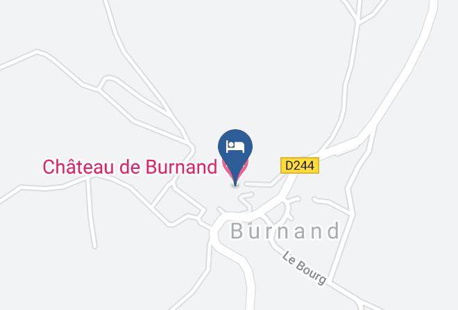 Saone Et Loire - Chateau De Burnand Maps
