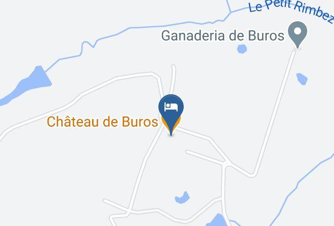 Landes - Chateau De Buros Maps