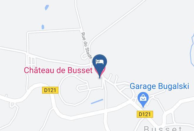 Allier - Chateau De Busset Maps
