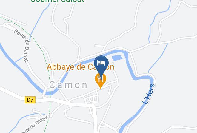 Ariege - Chateau De Camon Maps