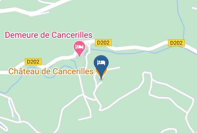 Chateau De Cancerilles Map